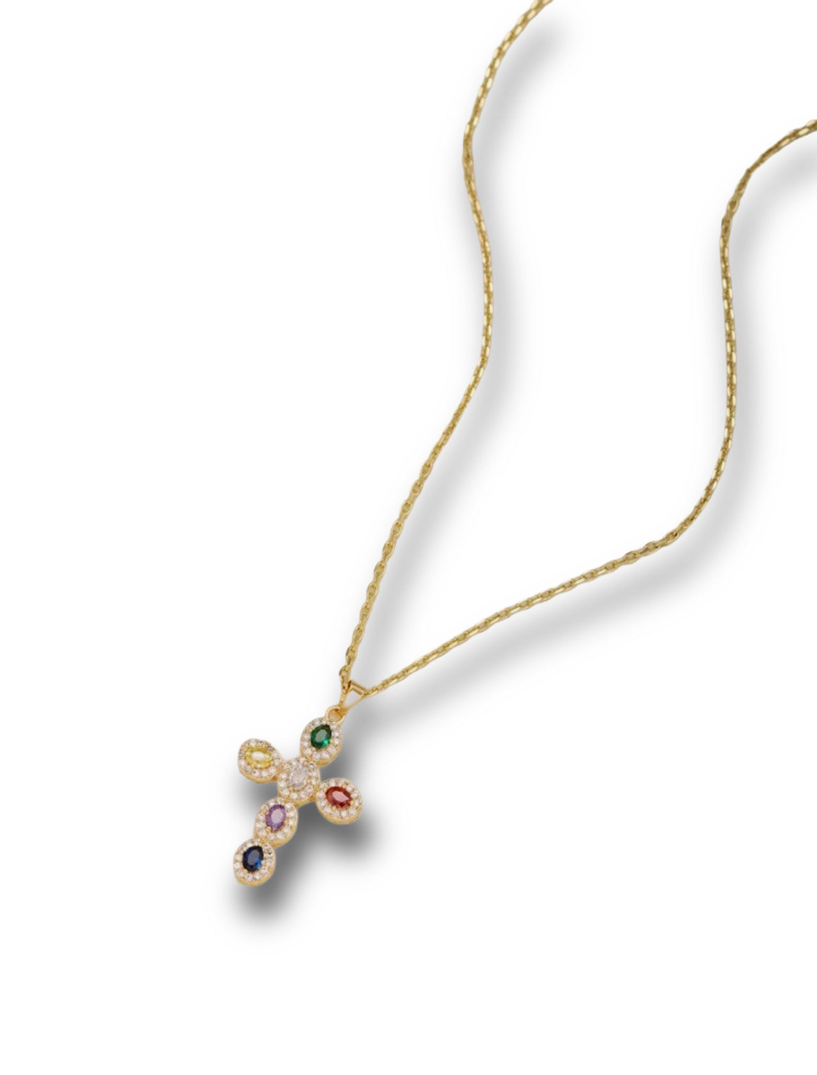 Collana Croce Raimbow